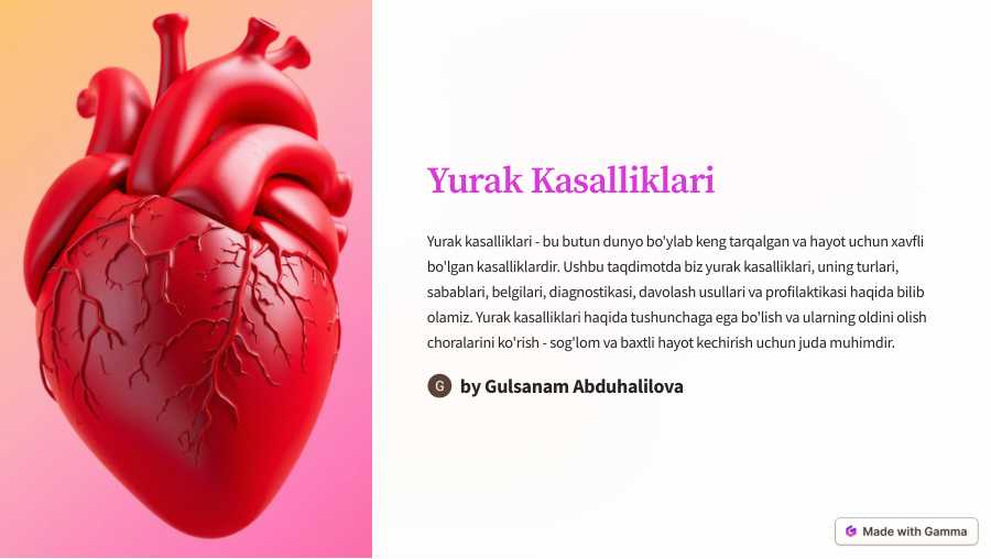 Yurak kasalliklari