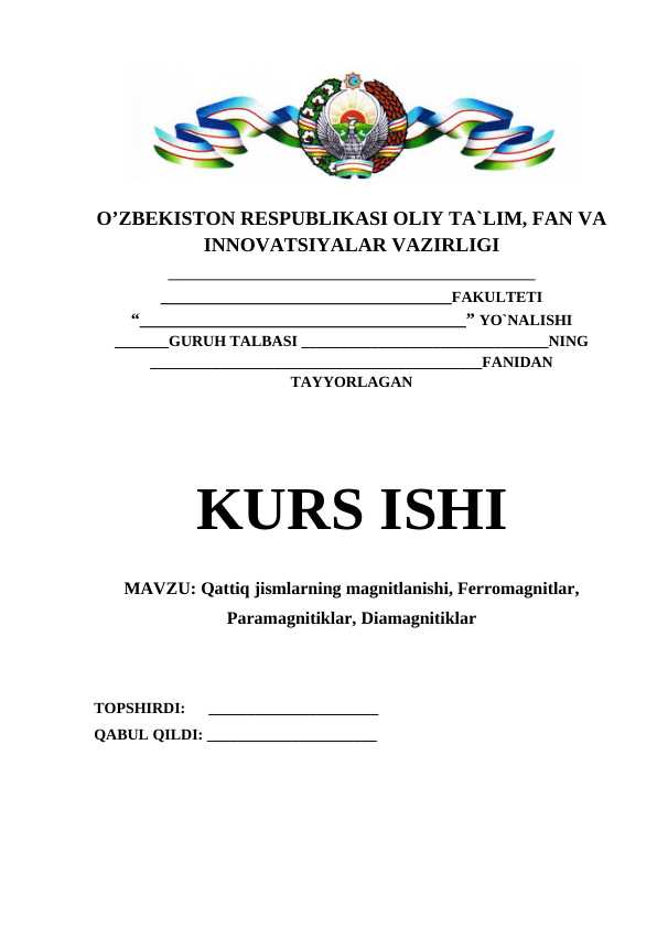 Qattiq jismlarning magnitlanishi, Ferromagnitlar, Paramagnitiklar, Diamagnitiklar