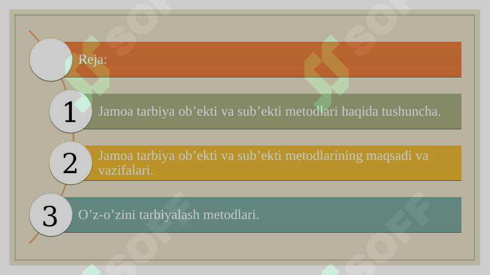 Jamoa tarbiya ob'ekti va sub'ekti sifatida