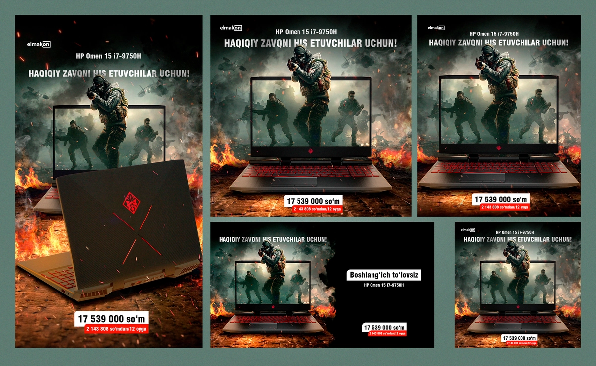poster and banner