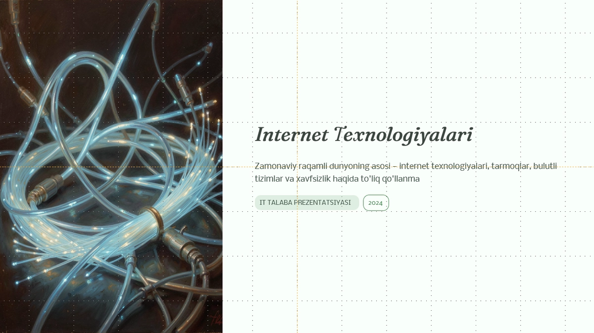 Internet Texnologiyalari