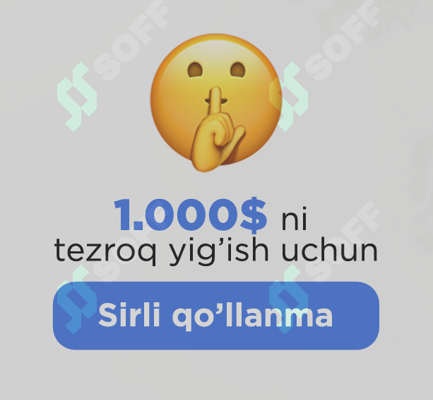 Qisqa vaqtda pul yig'ishning samarali usuli