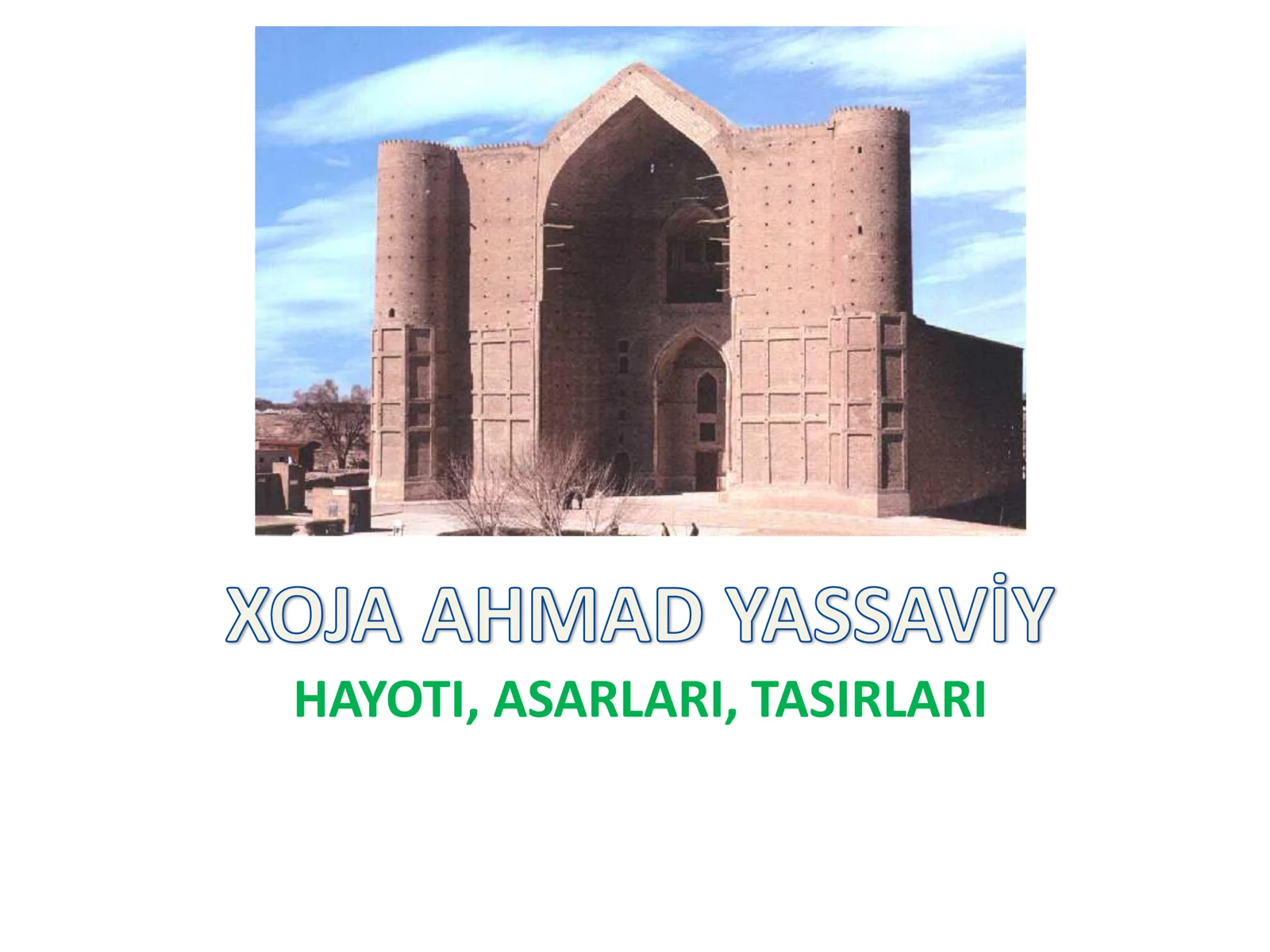 Xo'ja Ahmad Yassaviy