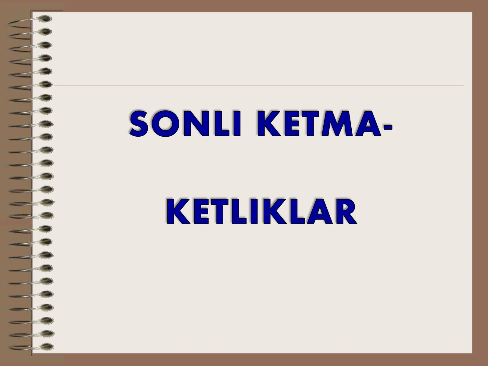 Sonli ketma-ketlikning ta’rifi