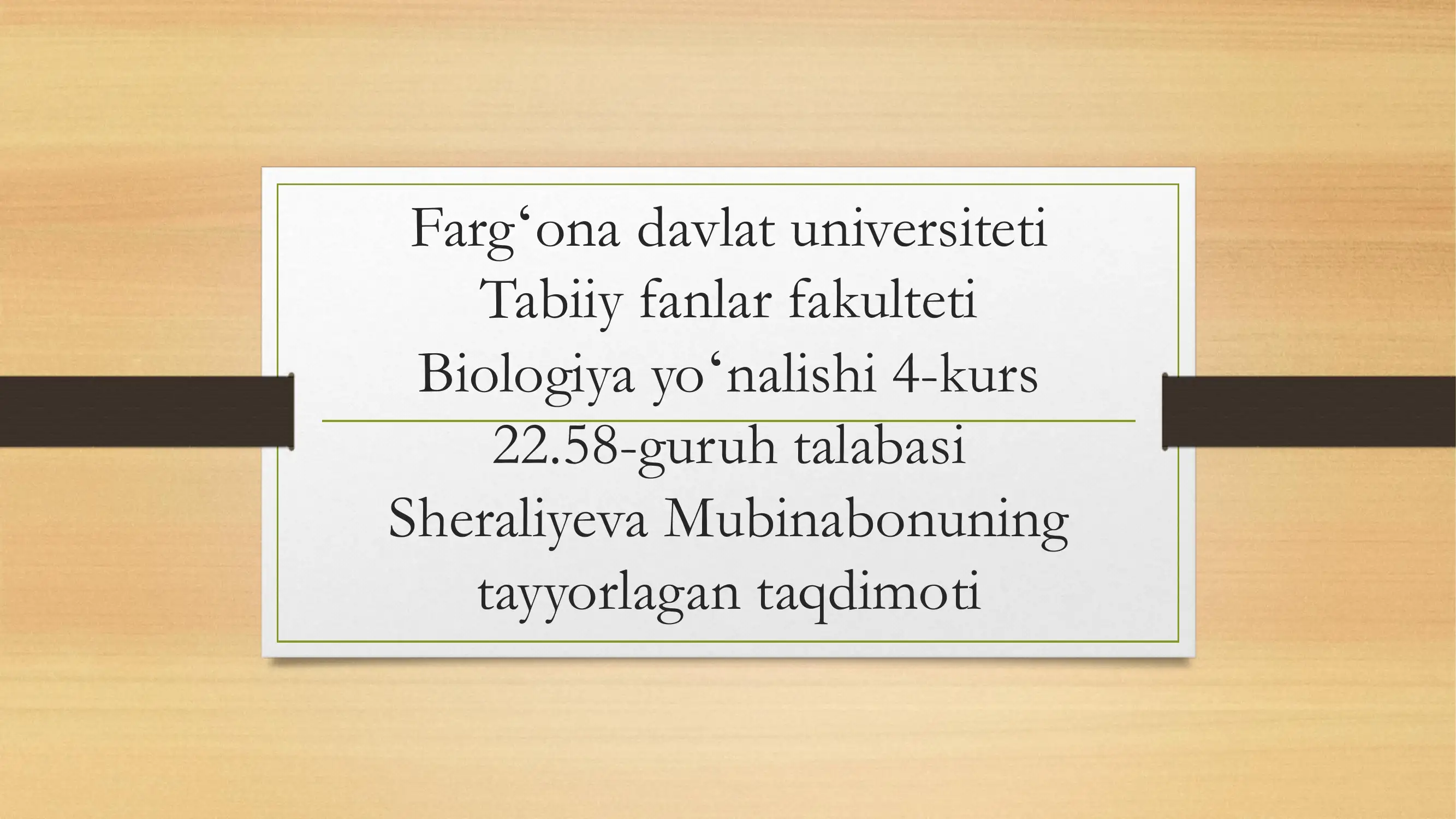 Kserofit o‘simliklar