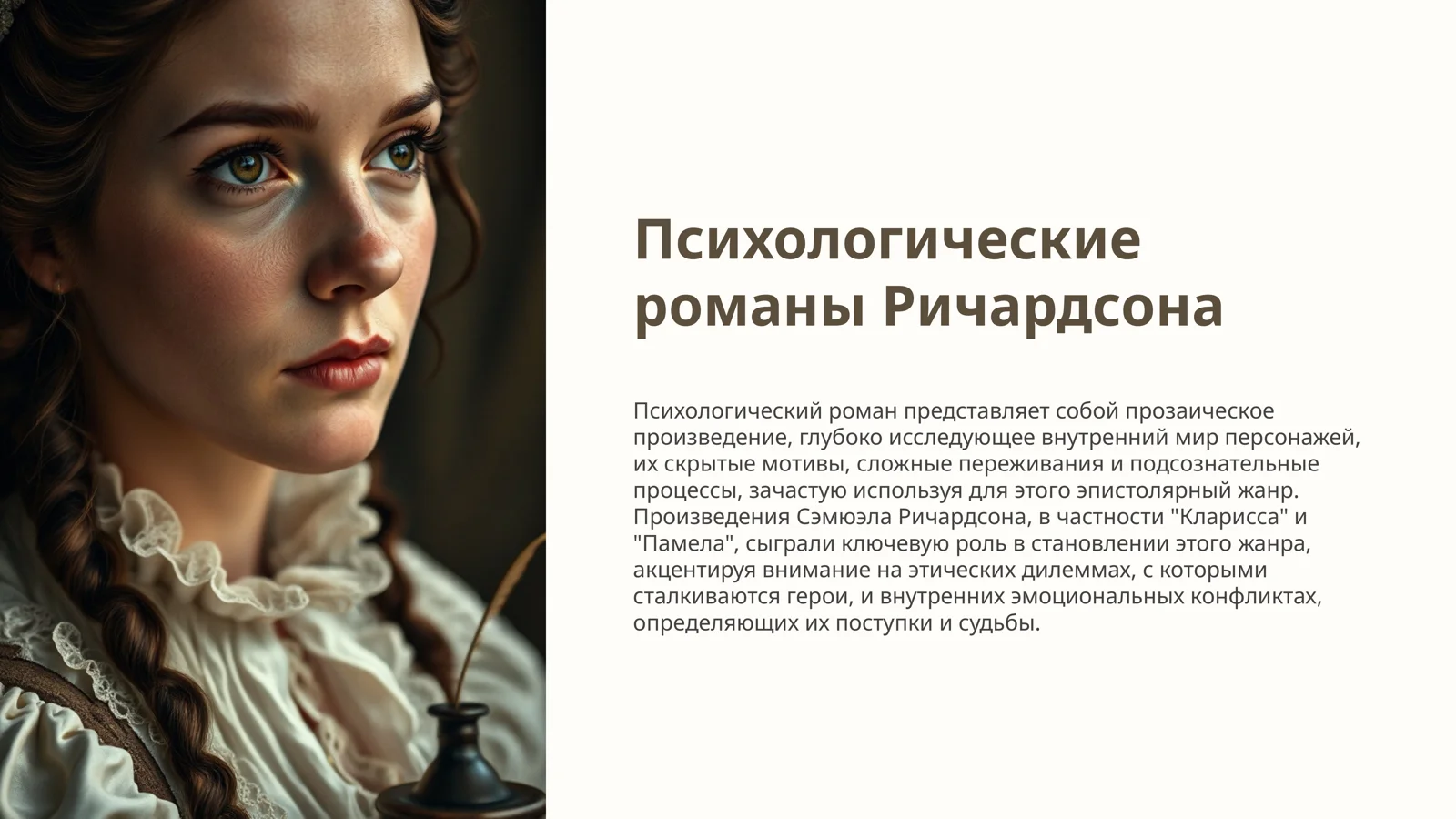 Психологические романы Ричардсона
