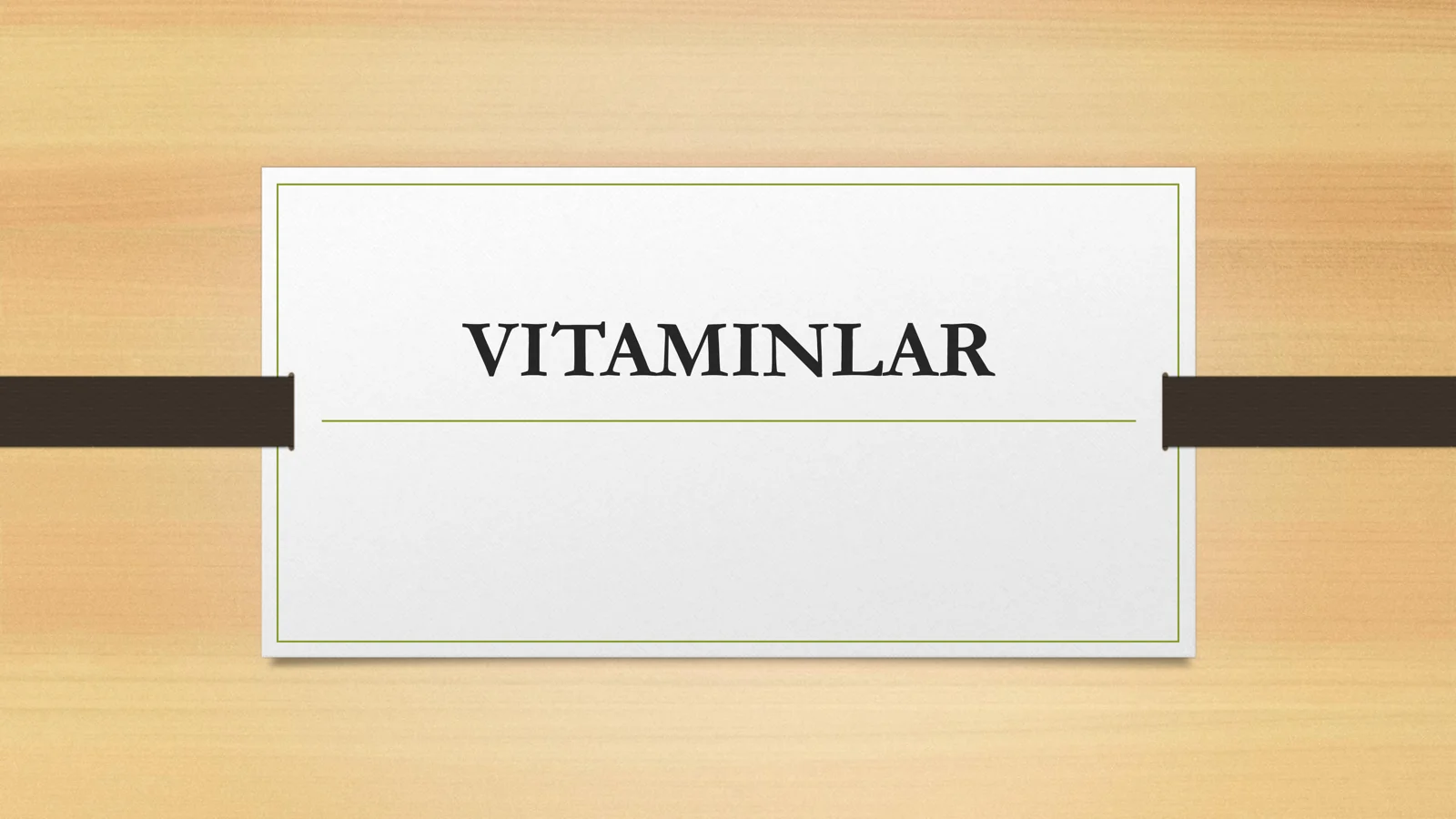 Vitamin( Farmakalogiya)