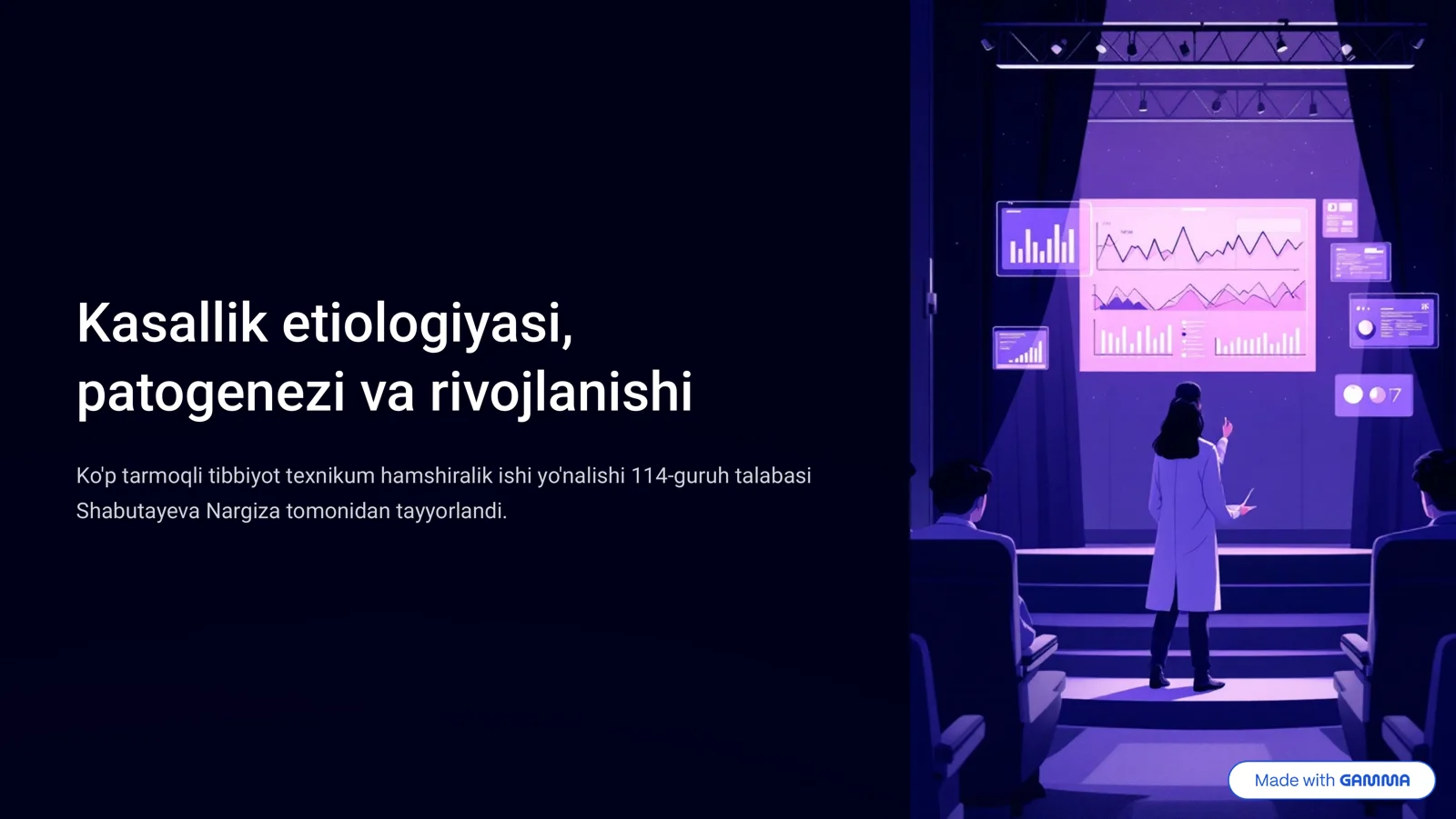 Kasallik etiologiyasi, patogenezi va rivojlanishi