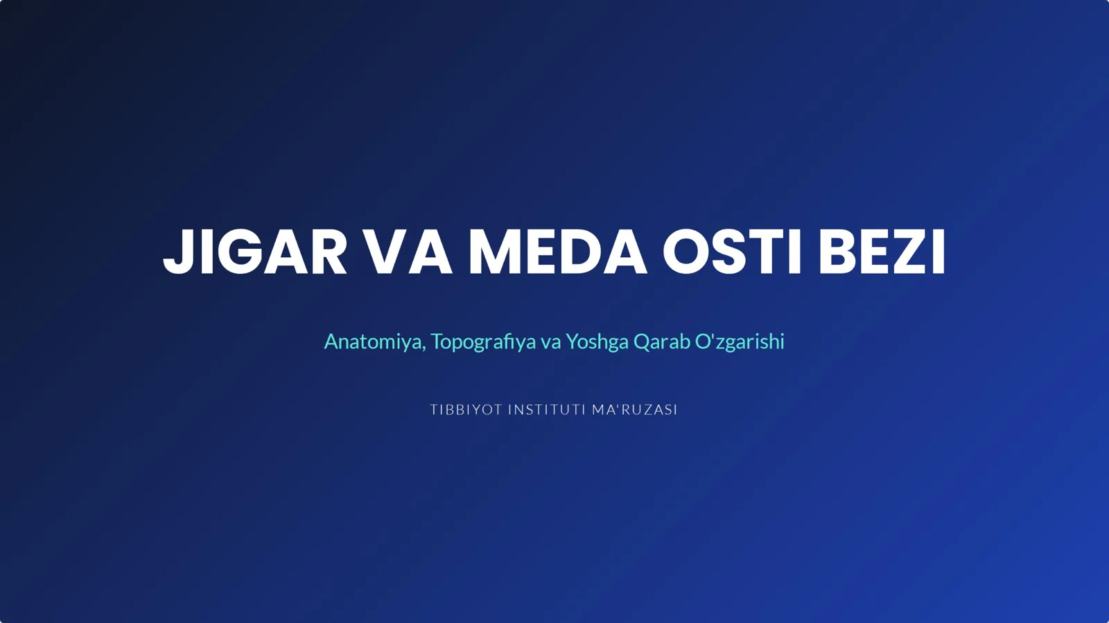 anatomiya jigar prezentatsiya