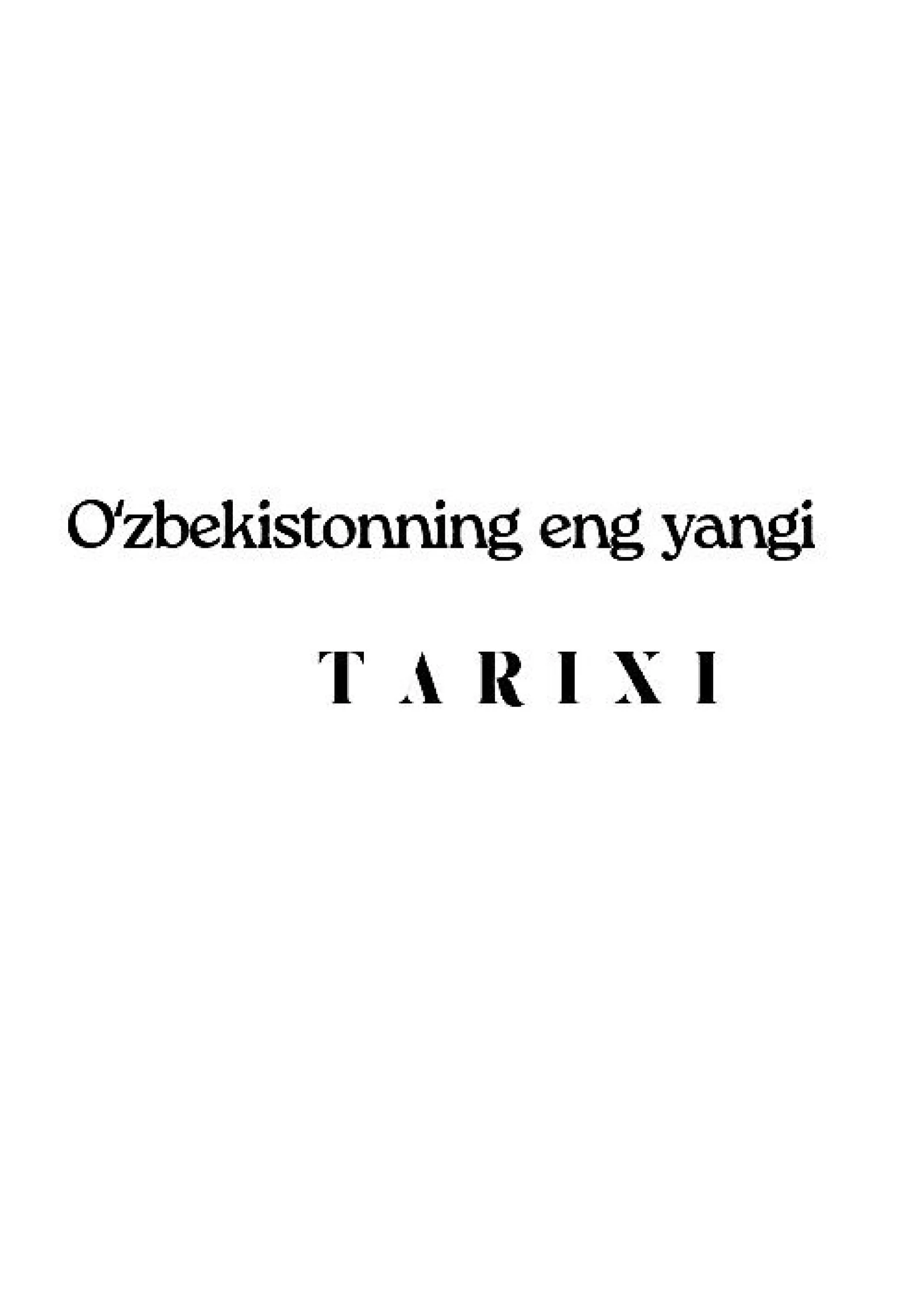 Oʻzbekiston tarixidan slayd