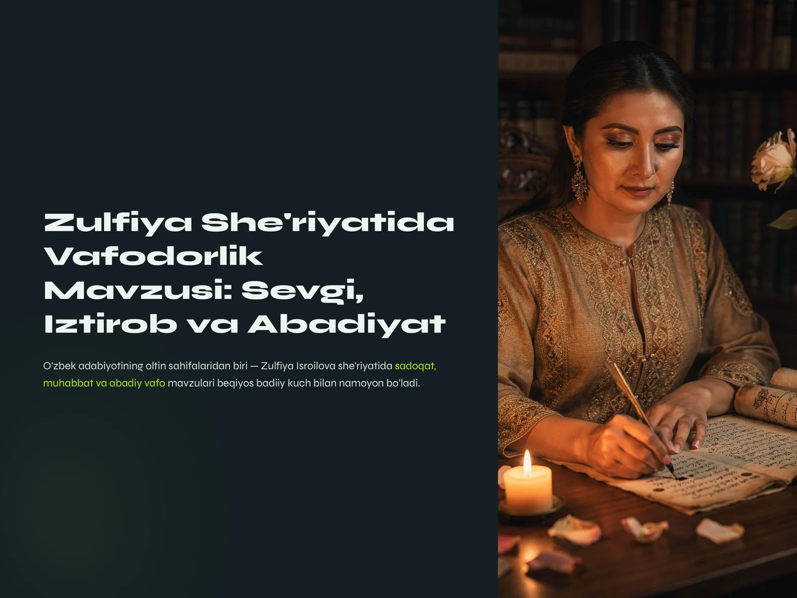 Zulfiya She'riyatida