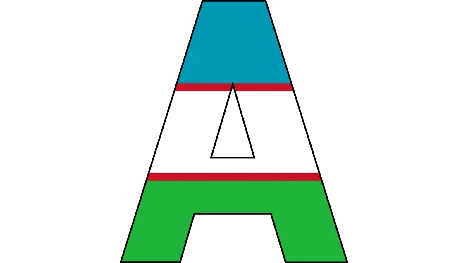 Bayroq fonli harflar