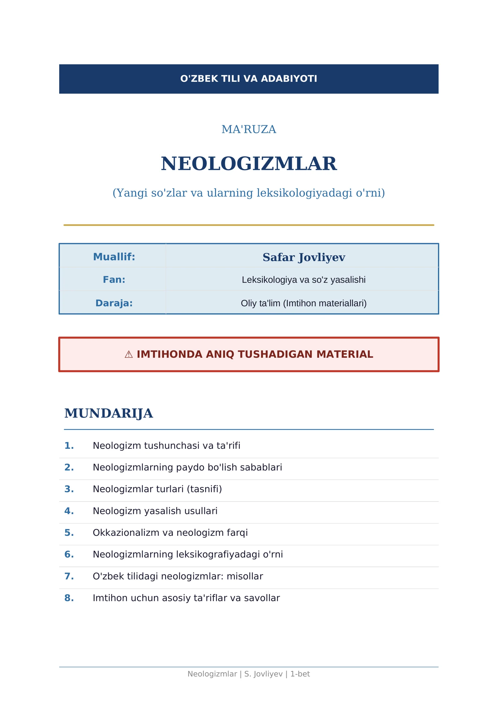 NEOLOGIZMLAR 2026