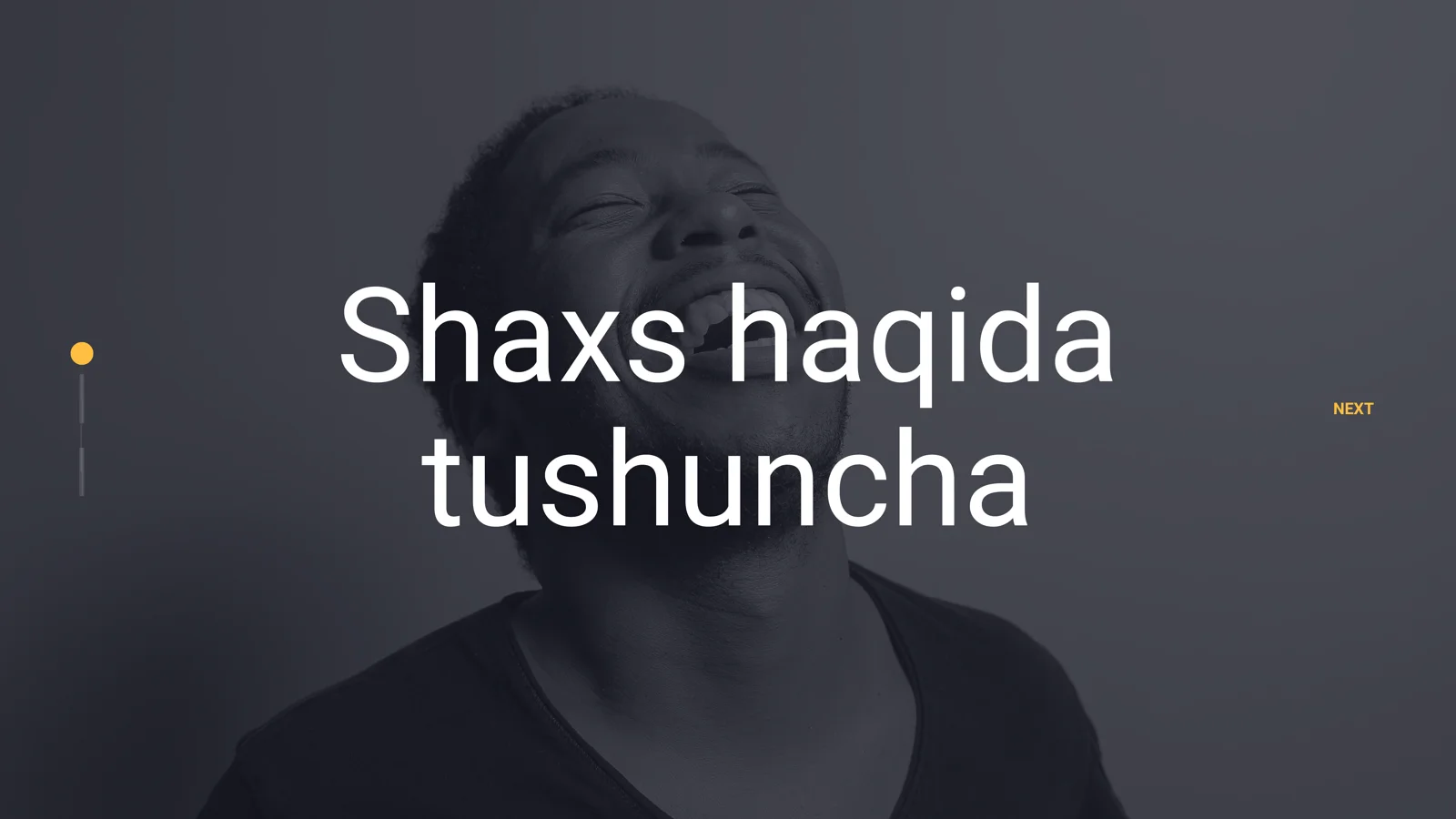 Shaxs haqida