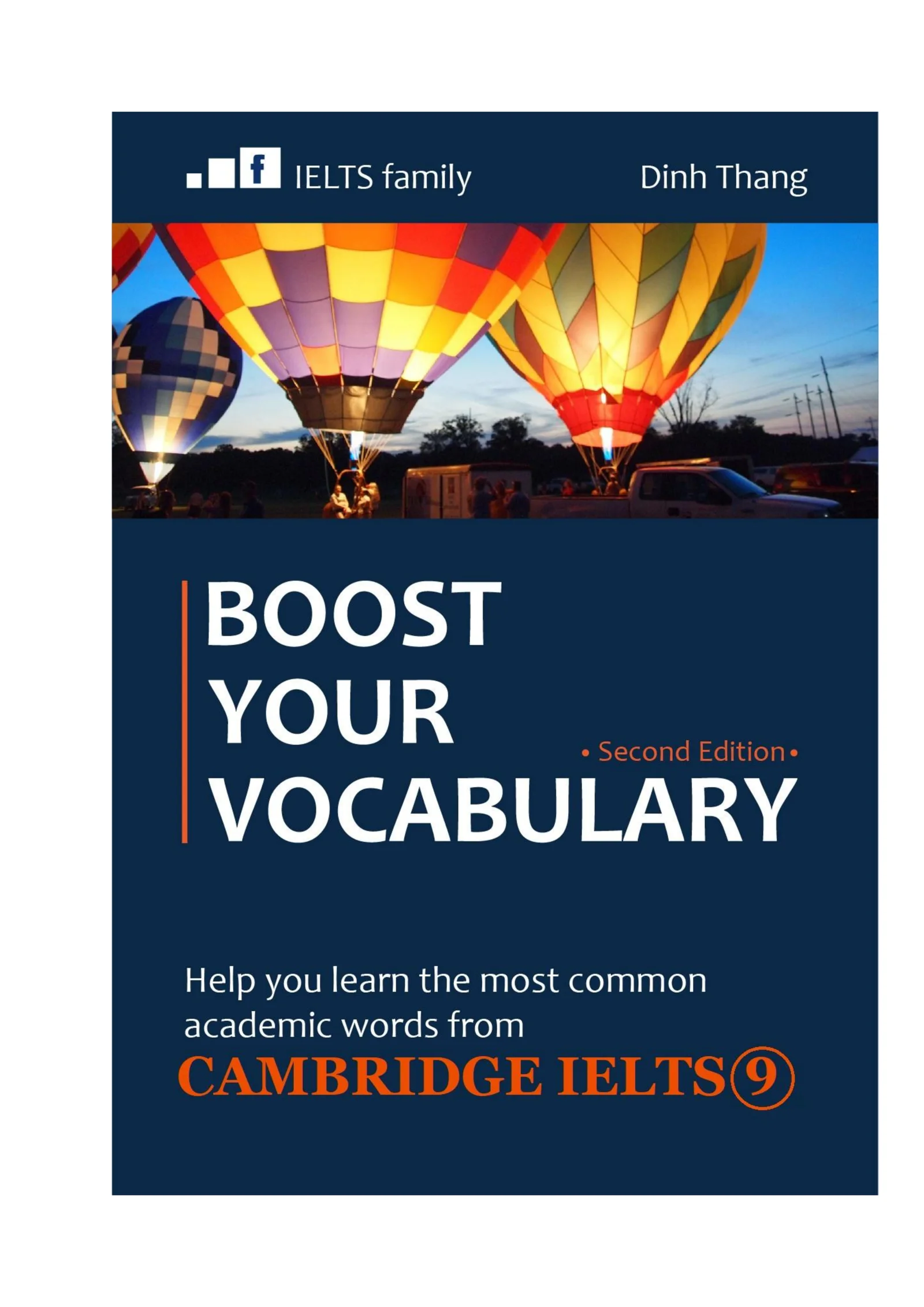 Boost Your Vocabulary – Cambridge IELTS 9 (Second Edition) | IELTS Vocabulary Book