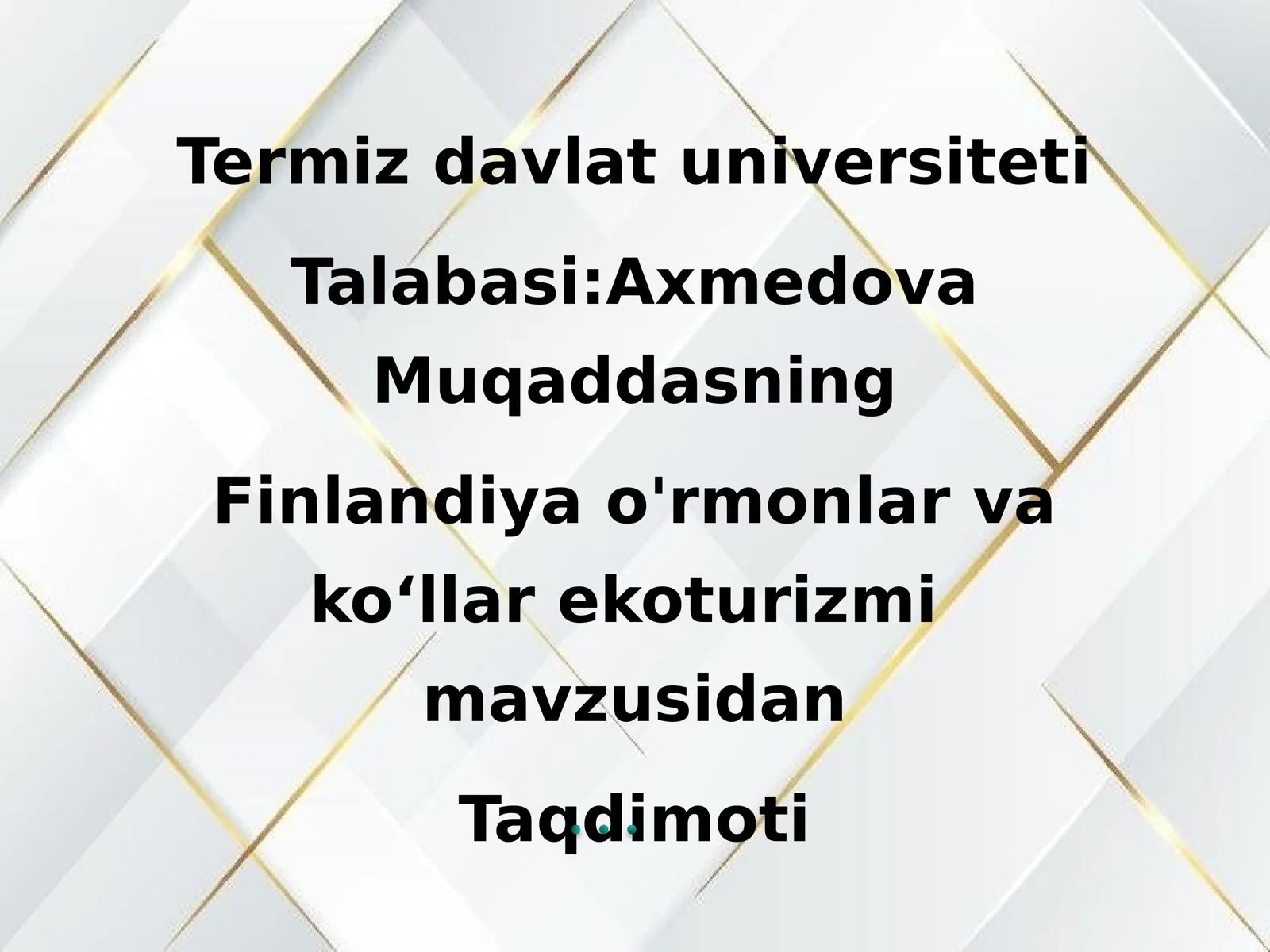 Finlandiya o'rmonlar va ko‘llar ekoturizmi