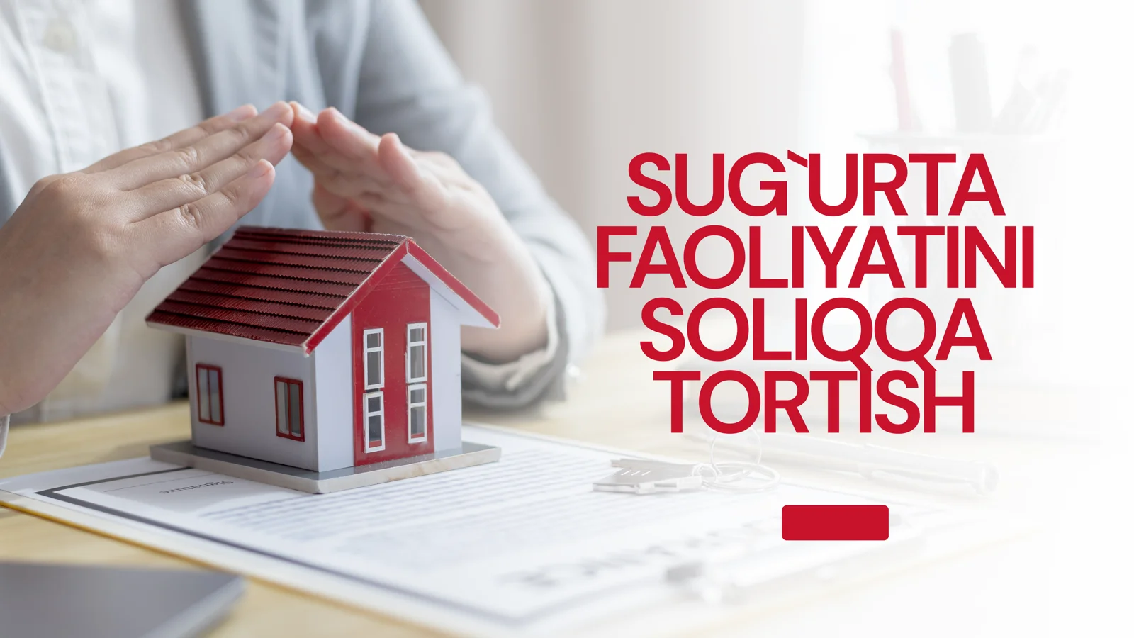 Sug'urta faoliyatini soliqqa tortish