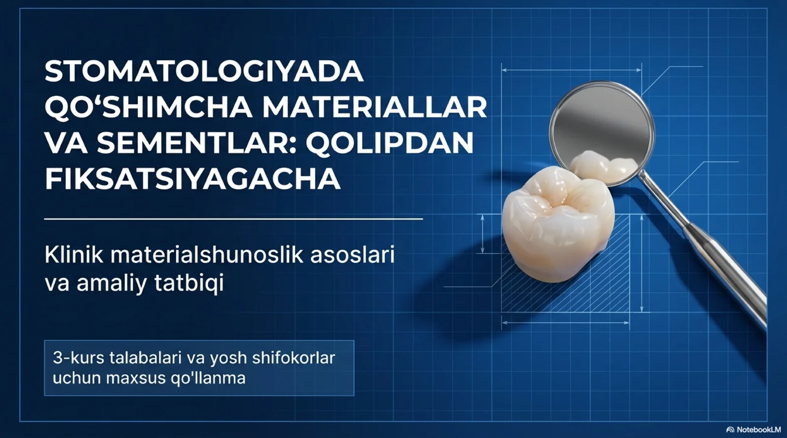 Stomatalogiyada qo'shimcha materiallar va semantlar