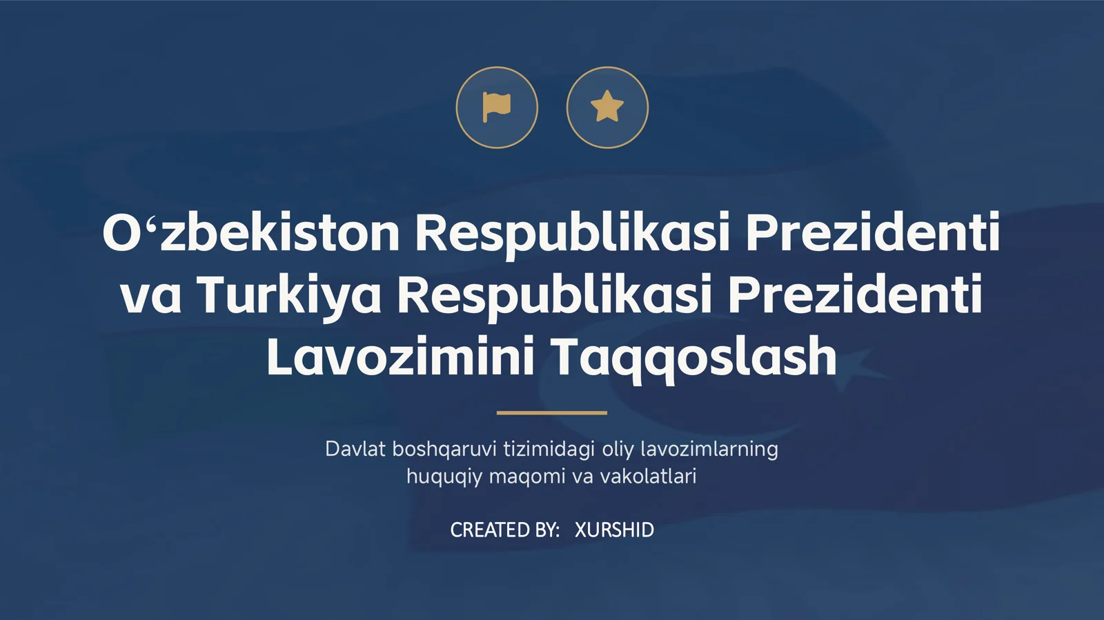 Oʻzbekiston va Turkiya qonun tizimidagi farqlar