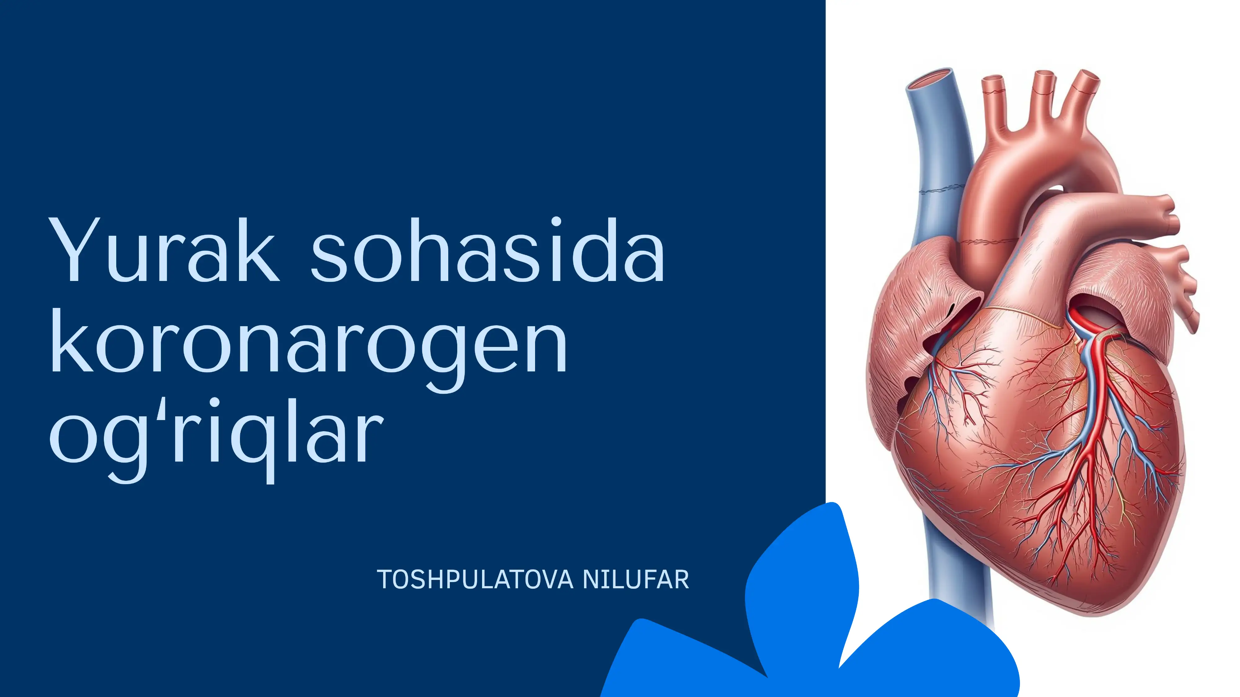 Tibbiyot sohasida barcha turdagi prezentatsiyalar