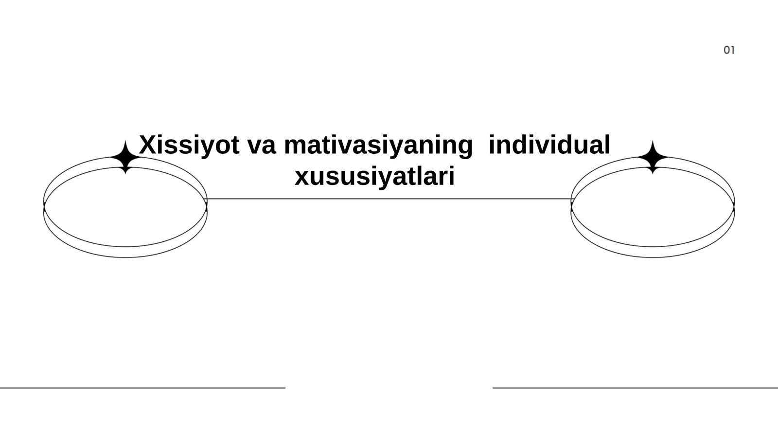 Xissiyot va mativasiyaning individual xususiyatlari