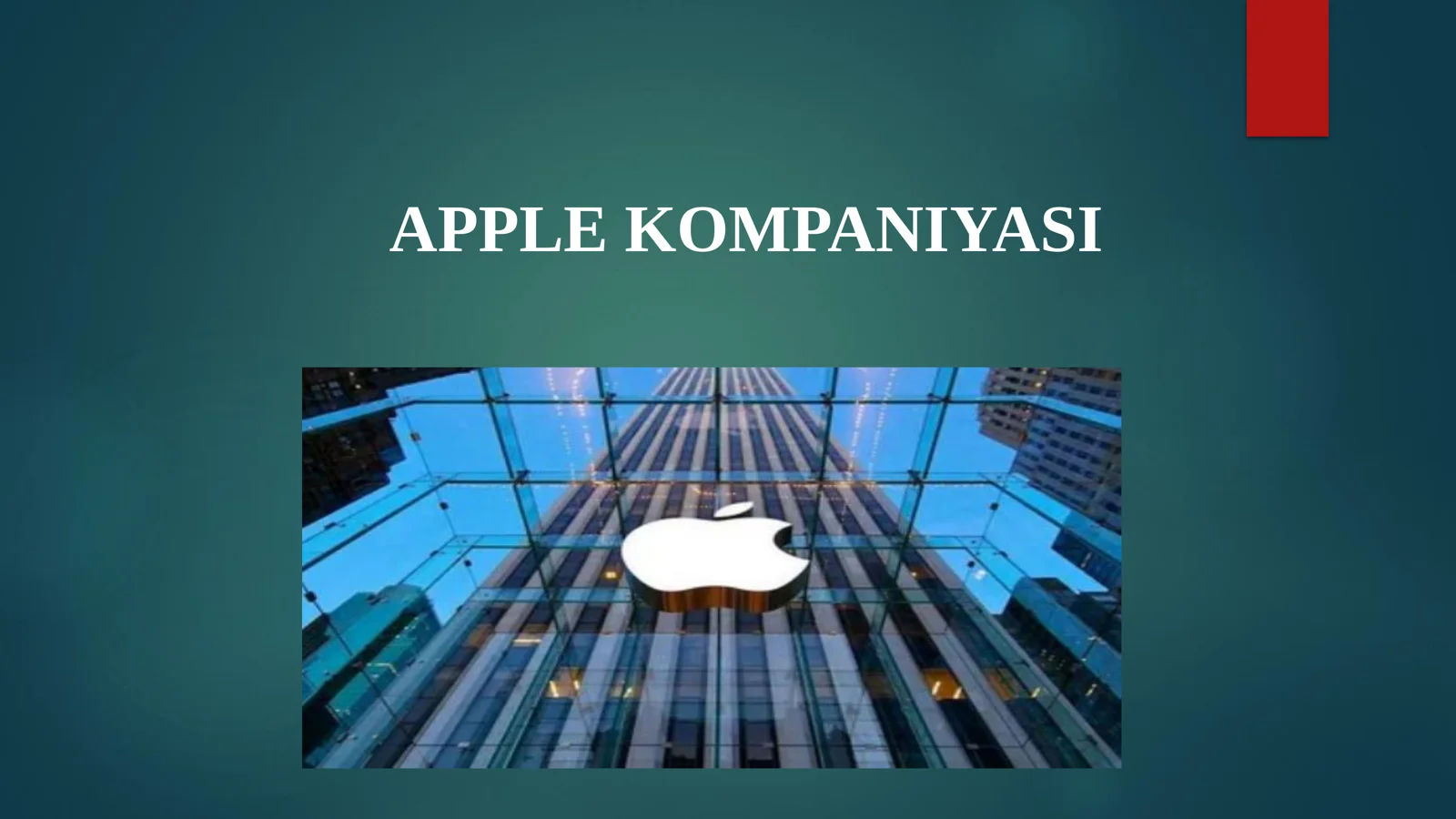 APPLE KOMPANIYASI