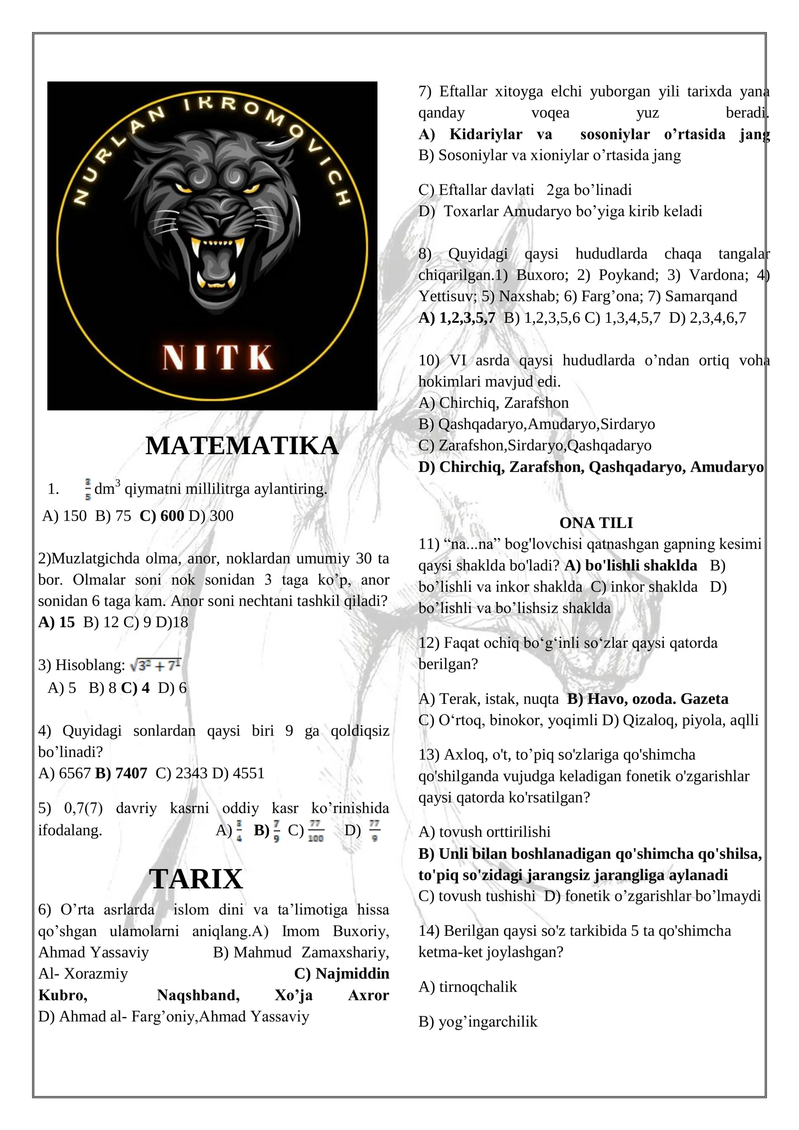 mitoz