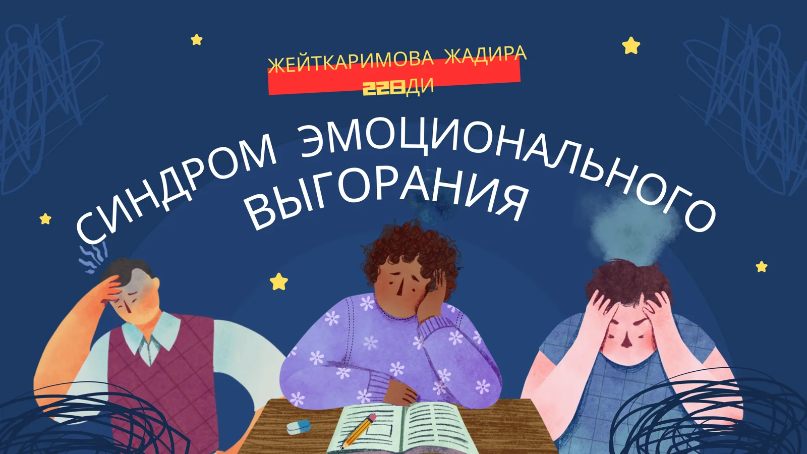 Психология "Синдром Эмоционального выгорания"