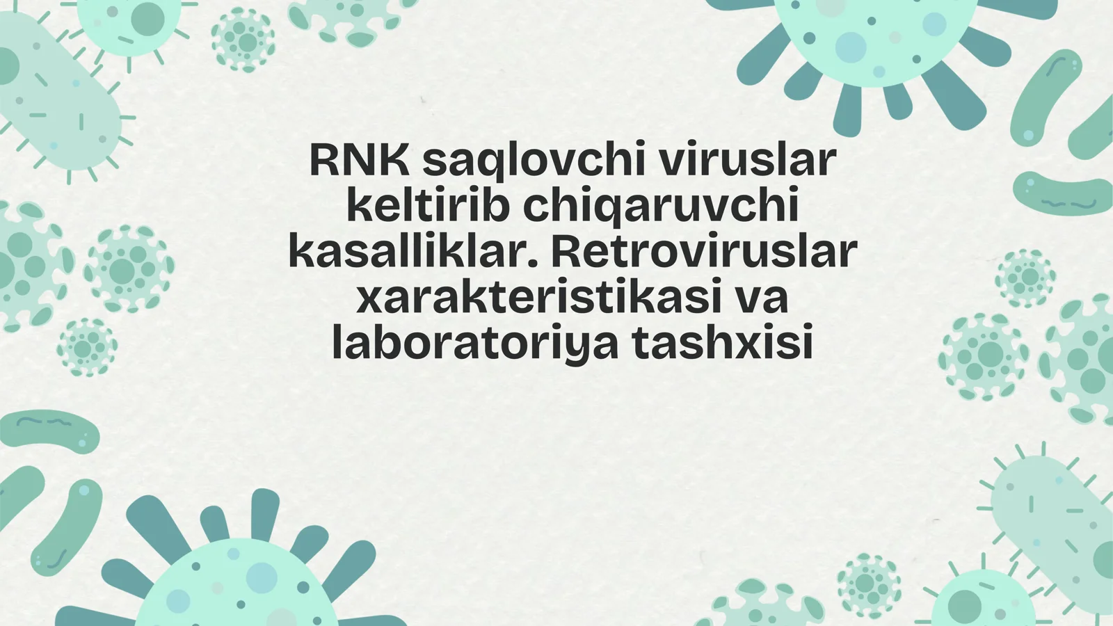 Retroviruslar