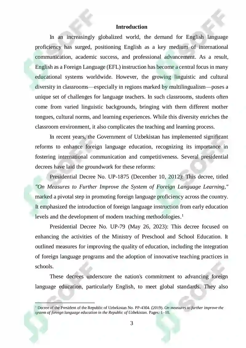 Challenges in Teaching English as a Foreign Language in Multilingual ...