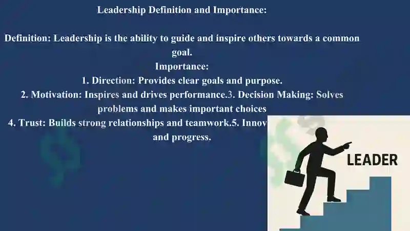 The qualities of a good leader