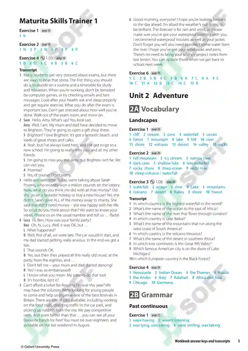 Solution pre- intermadite workbook answer key