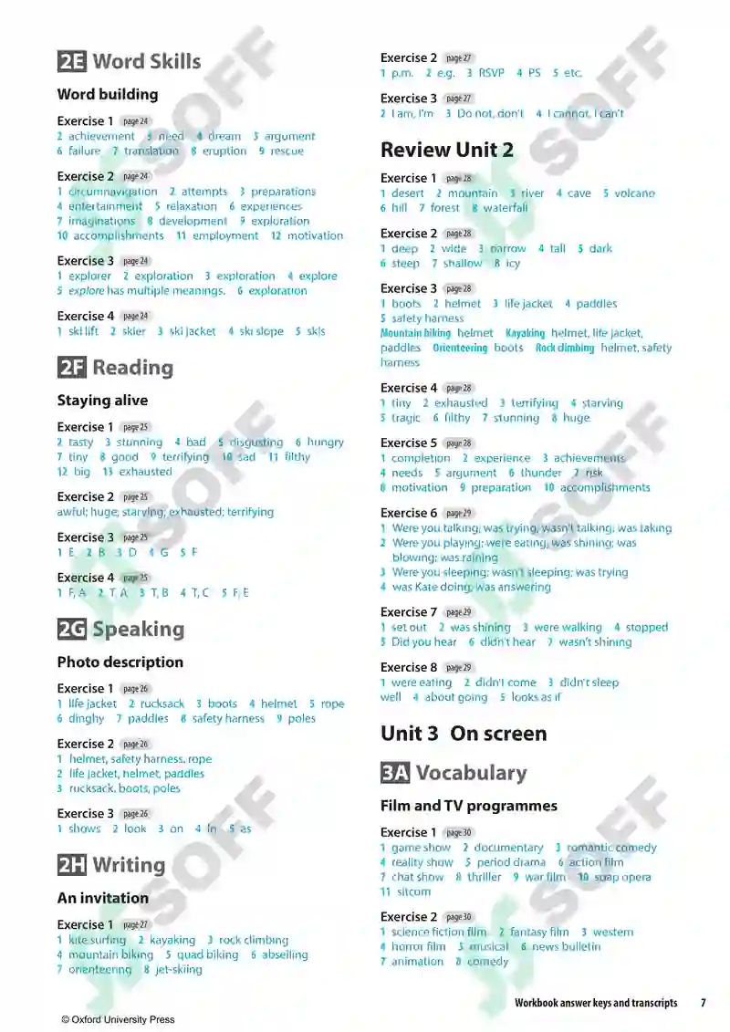 Solution pre- intermadite workbook answer key