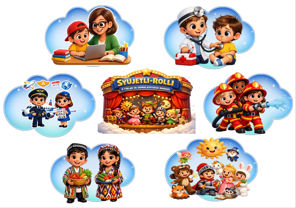 Syujetli rolli va sahnalashtirish markazi BURCHAGI