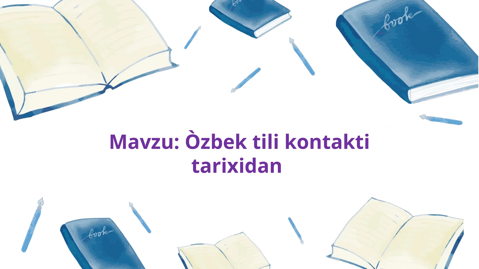 Òzbektilikontaktitarixidan