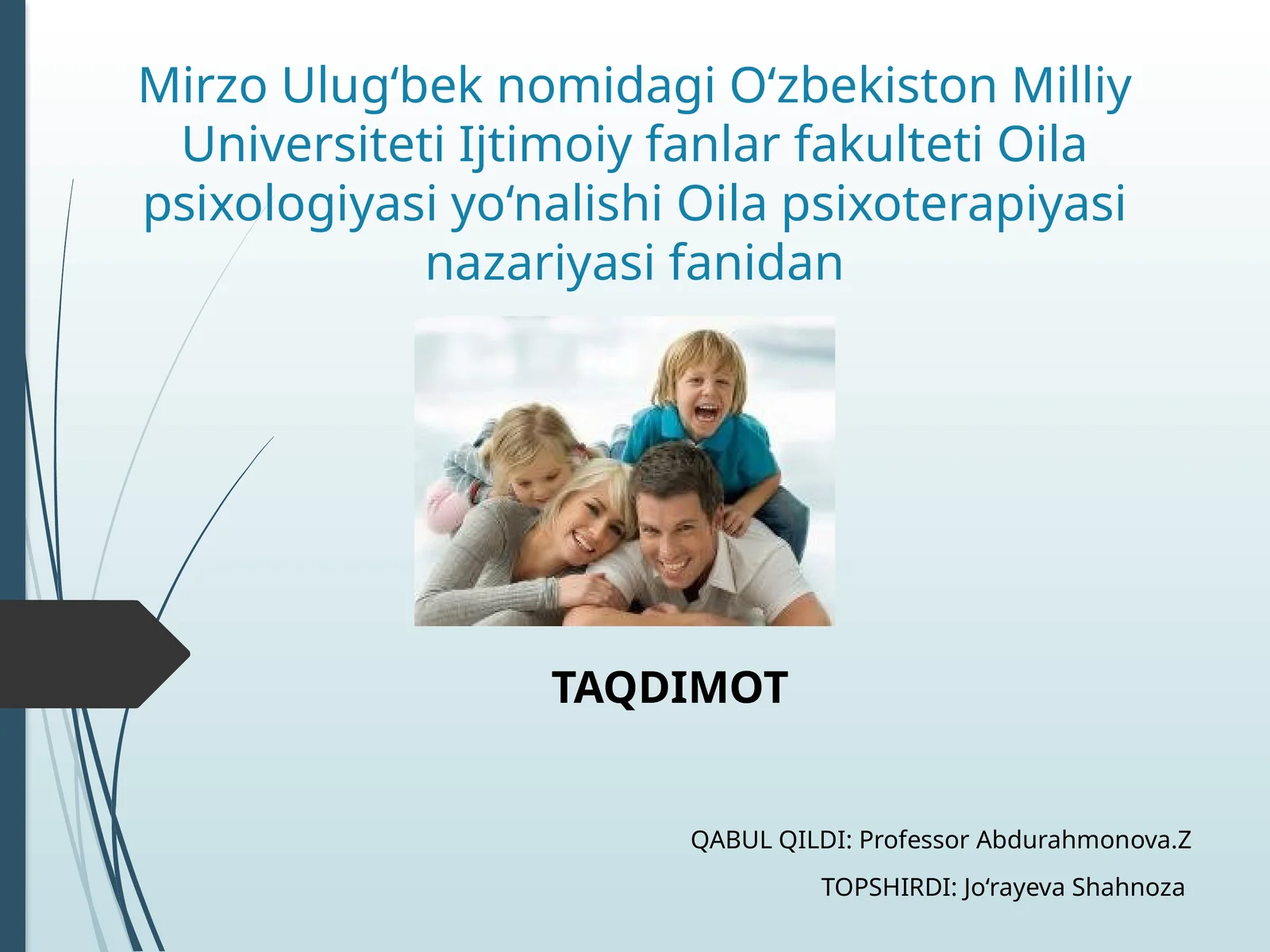 Oilapsixoterapiyasinazariyasifanidan