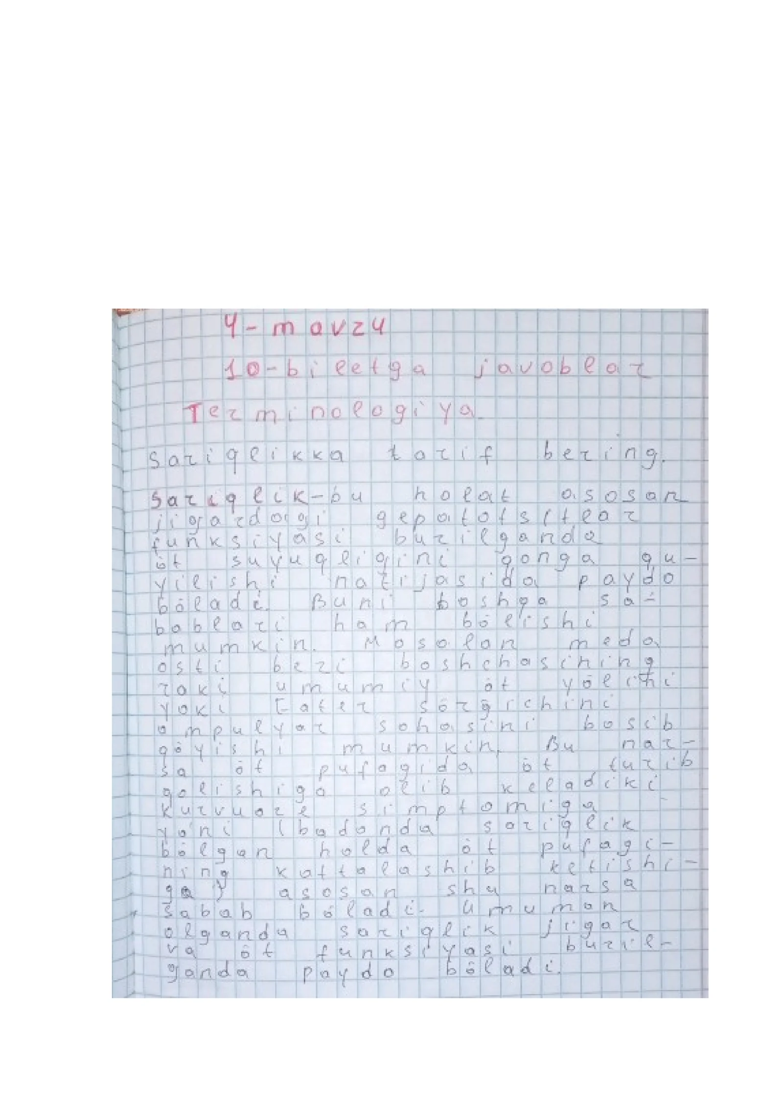 Mavzu: English with interesting tasks