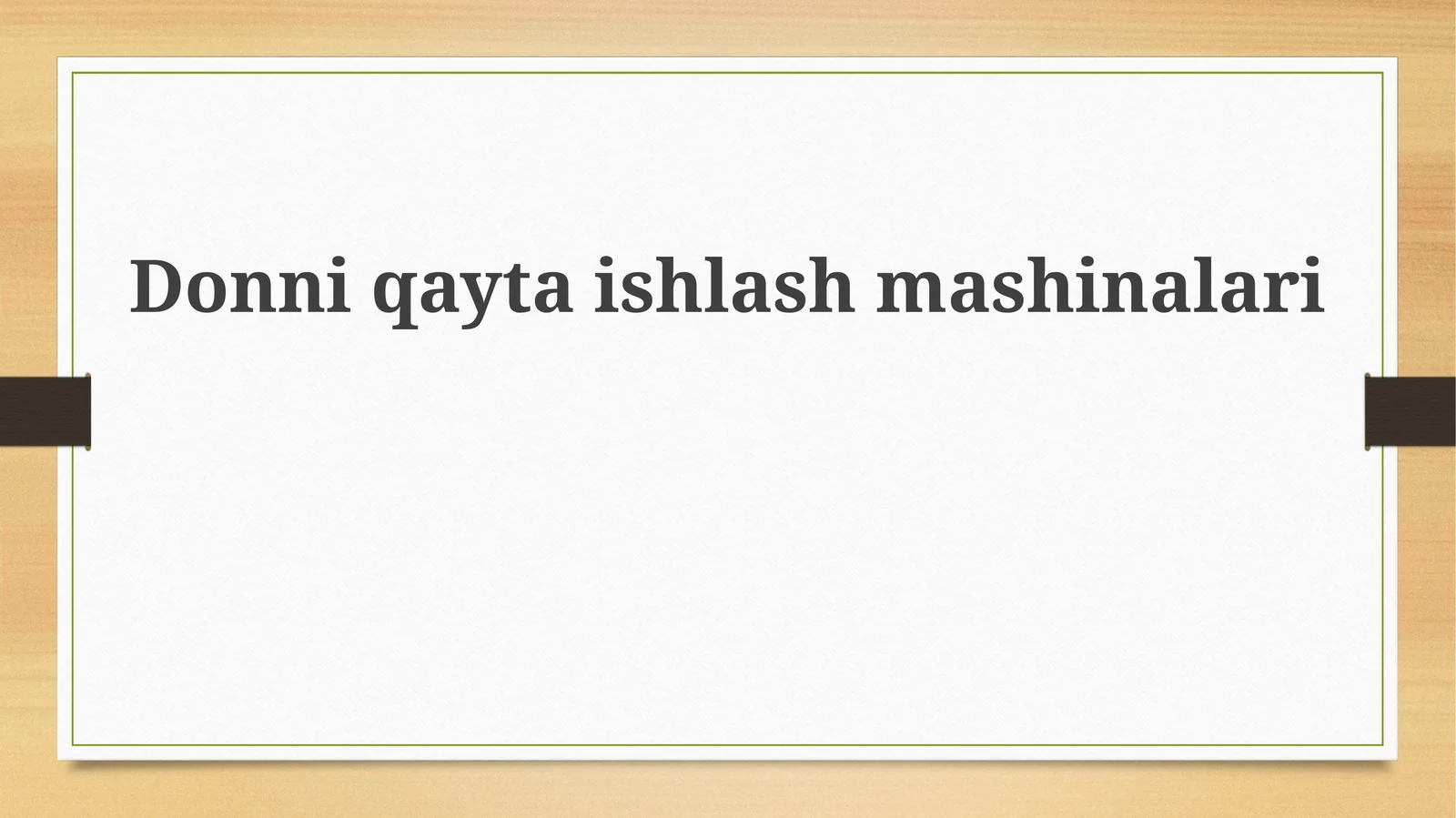 Donniqaytaishlashmashinalari