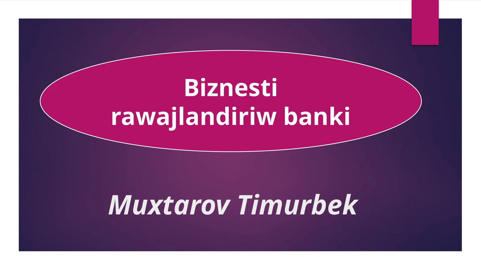 Biznestirawajlandiriwbanki