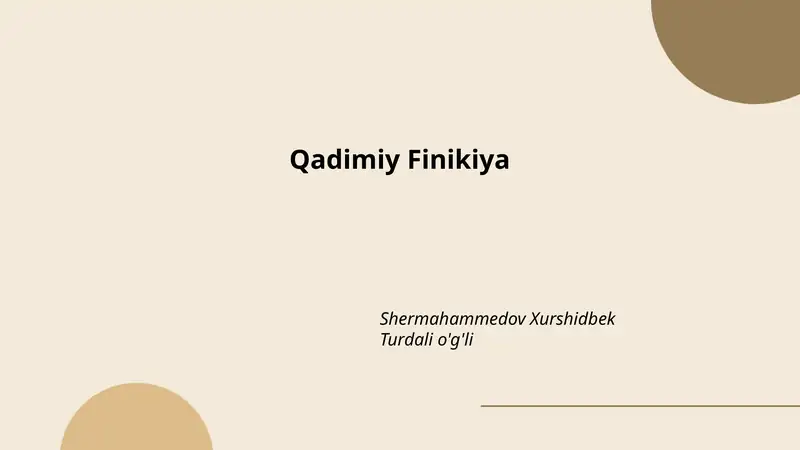 Qadimiy Finikiya
