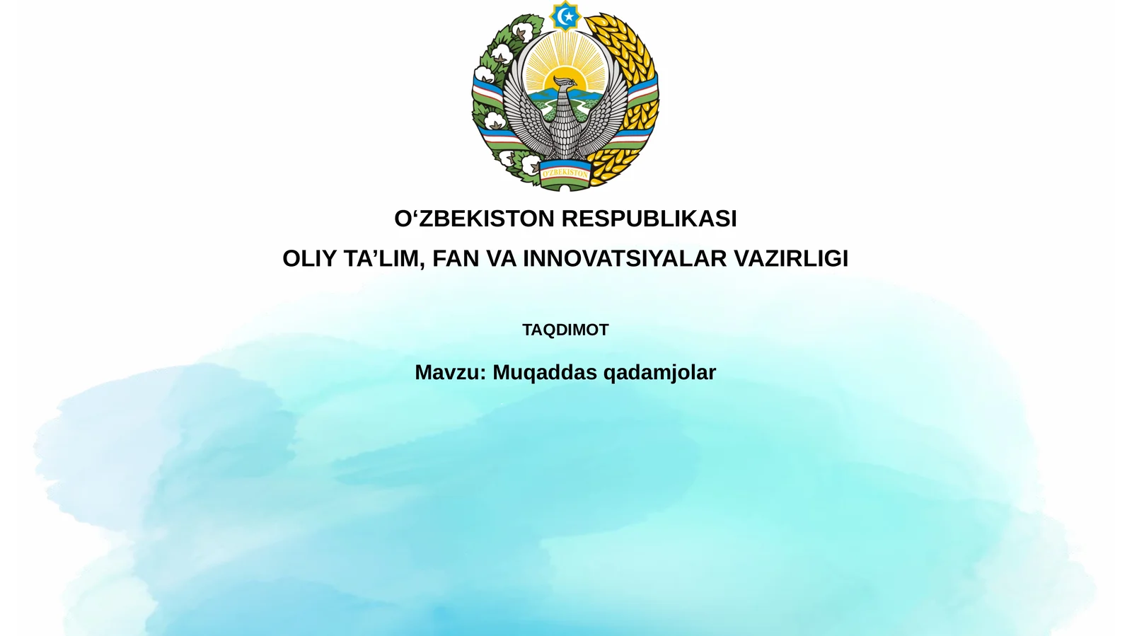 Muqaddasqadamjolar