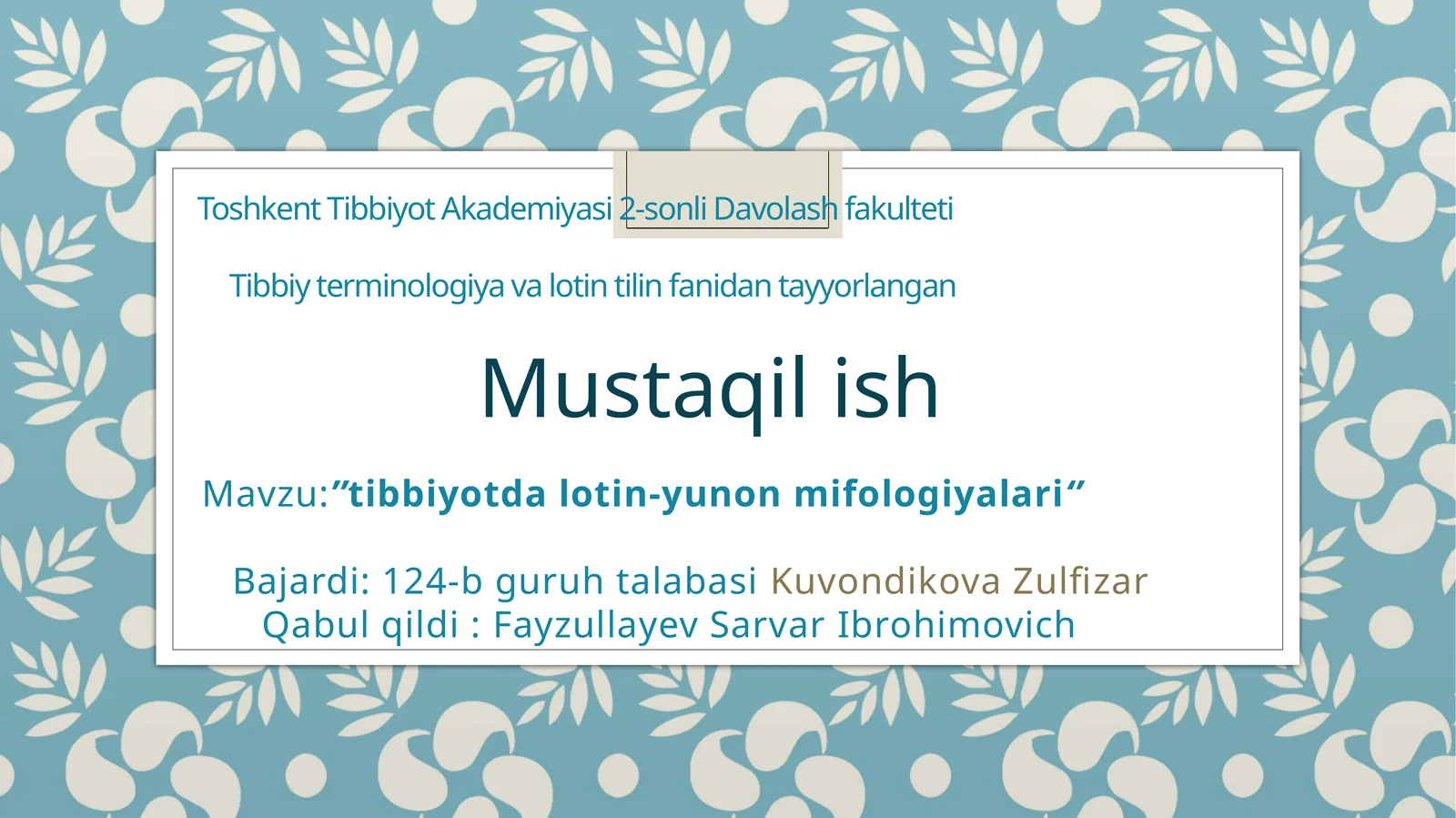 ‘’tibbiyotdalotin-yunonmifologiyalari‘’