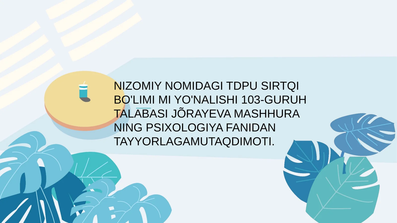 TARBIYASIOG'IRBOLALARPSIXOLOGIYASI