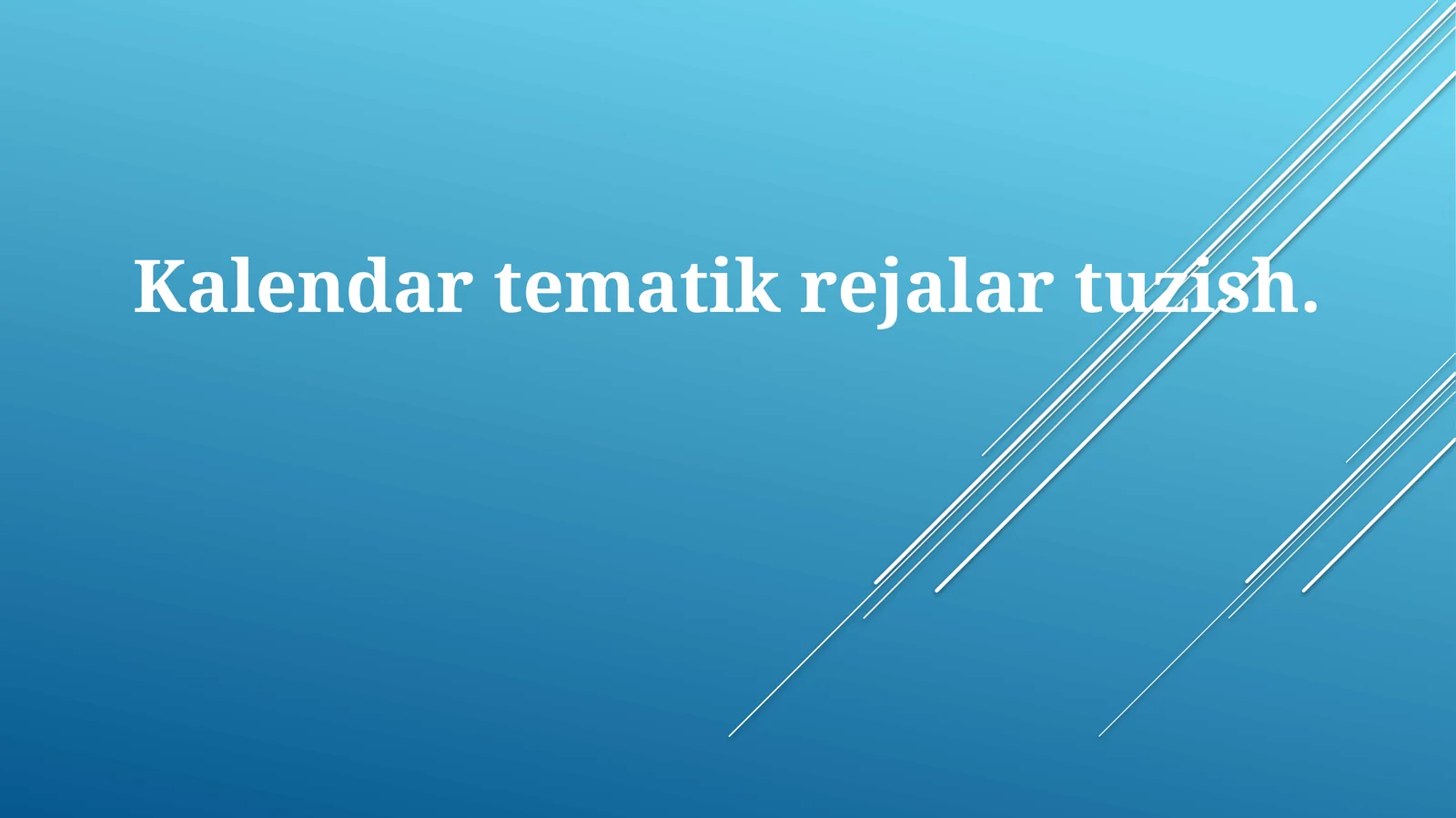 Kalendartematikrejalartuzish