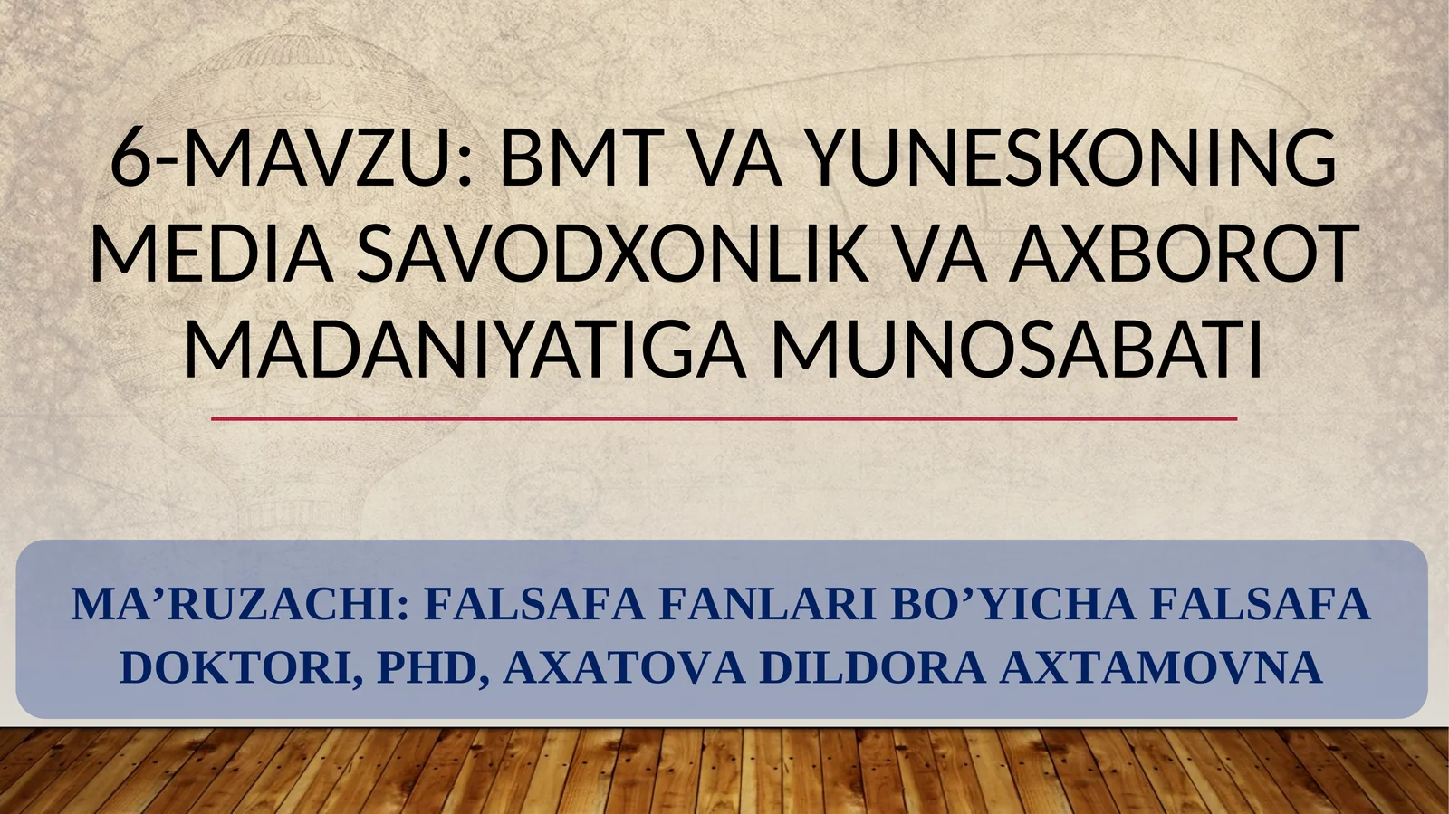 BMT VA YUNESKONING MEDIA SAVODXONLIK VA AXBOROT MADANIYATIGA MUNOSABATI