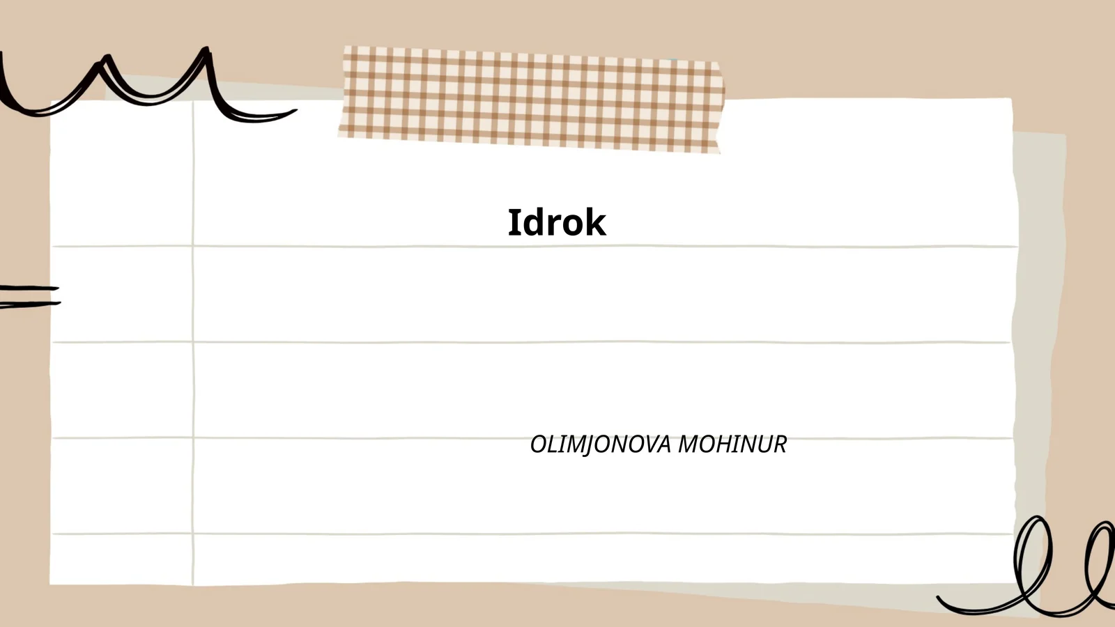 Idrok
