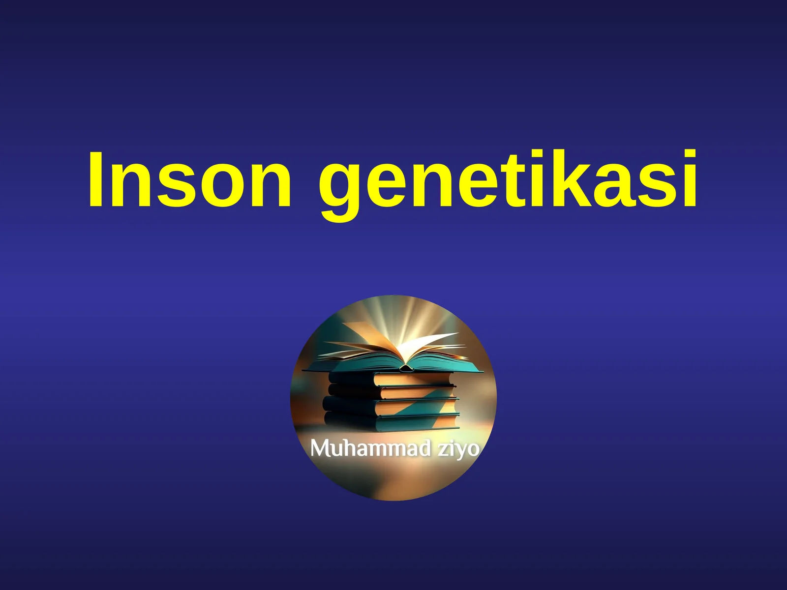 Inson genetikasi