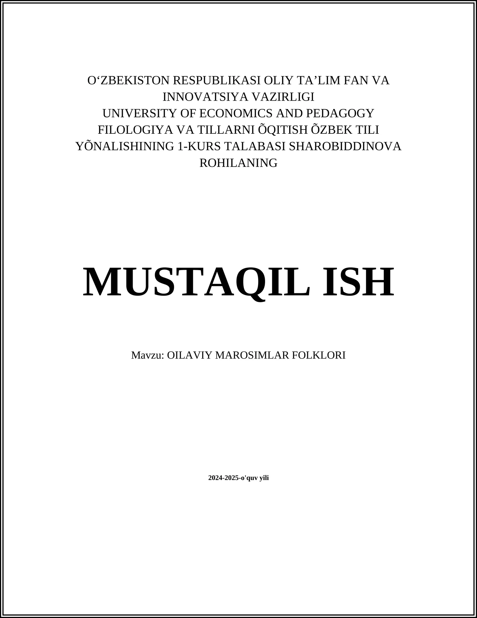 O‘LAMAS EPIK QAHRAMONLAR