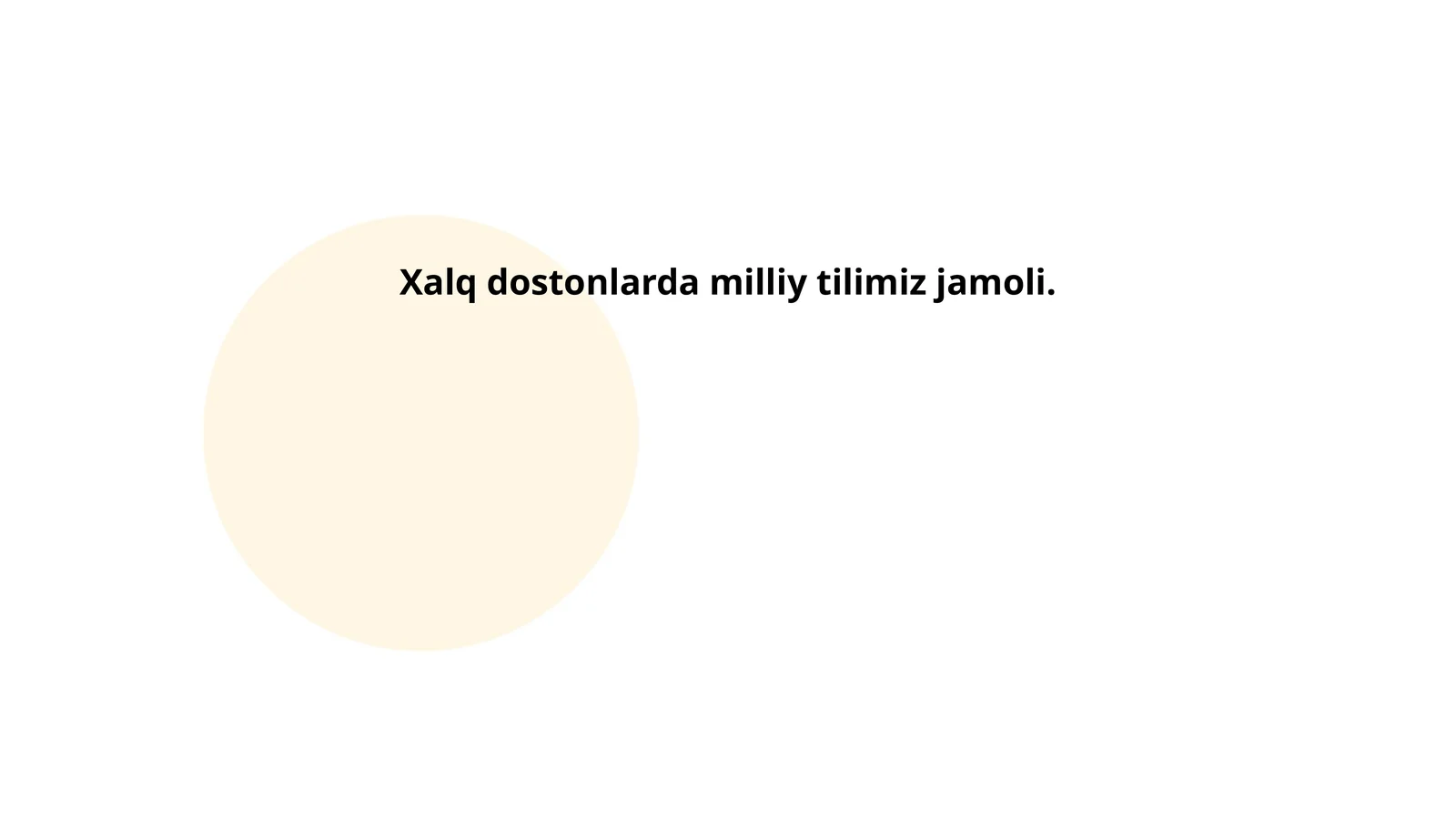 Xalq dostonlarda milliy tilimiz jamoli