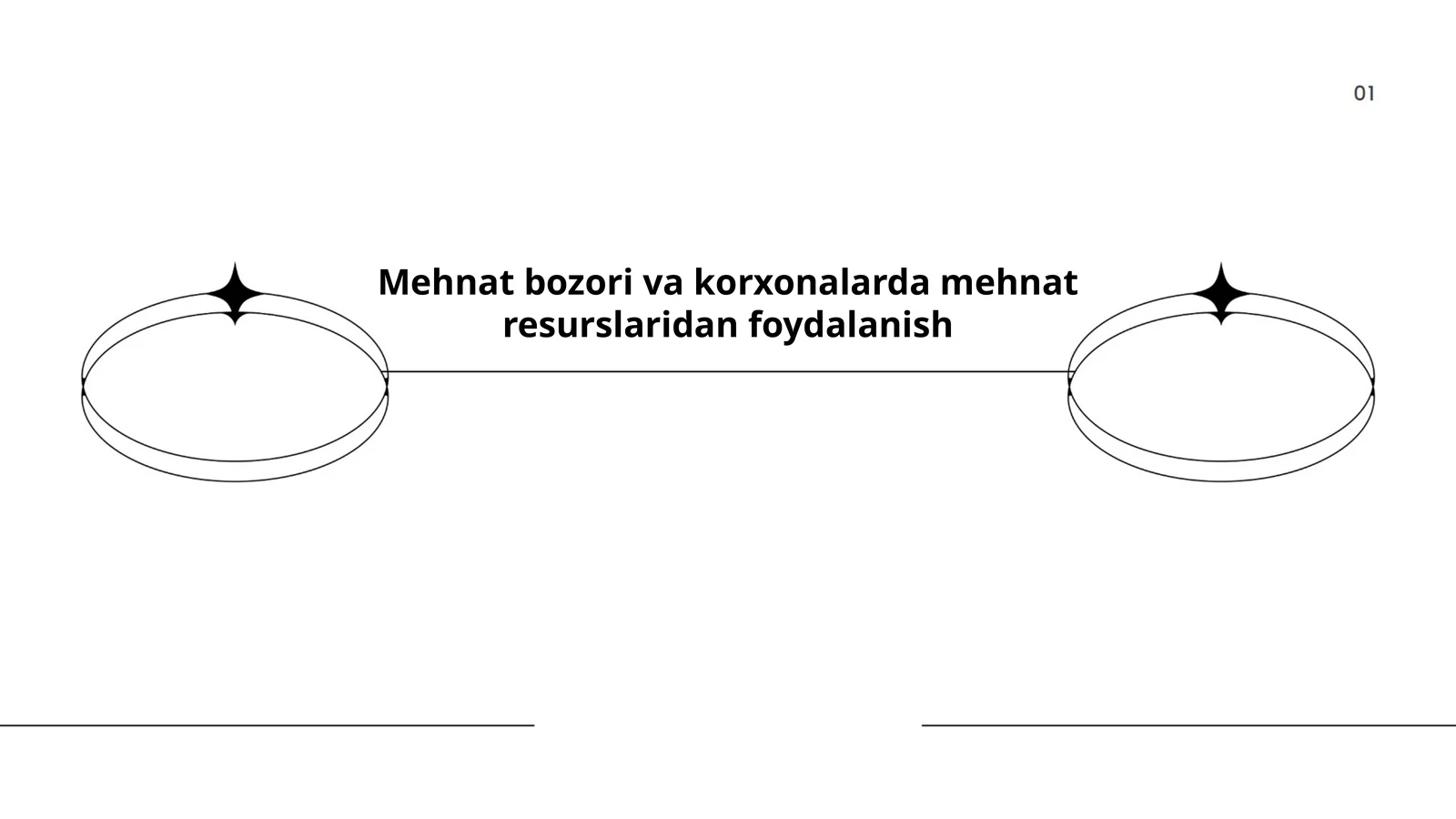 Mehnat bozori va korxonalarda mehnat resurslaridan foydalanish